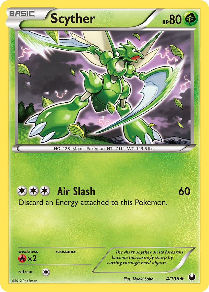 Scyther — Dark Explorers #004 / 108