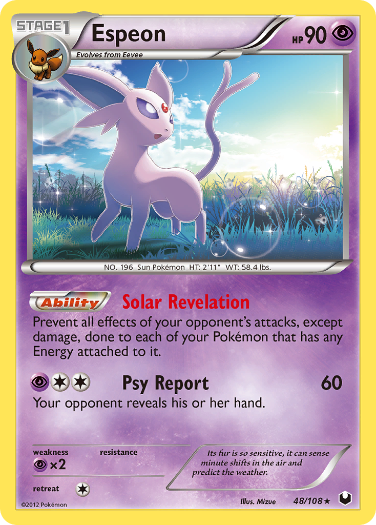 Espeon — Dark Explorers #048 / 108