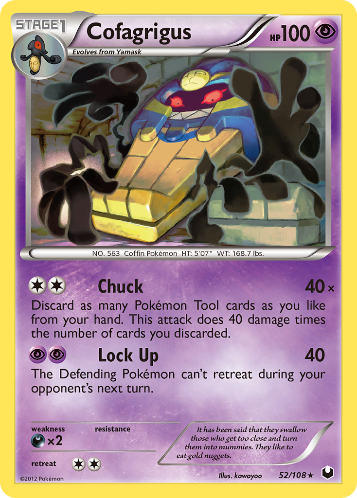 Cofagrigus — Dark Explorers #052 / 108