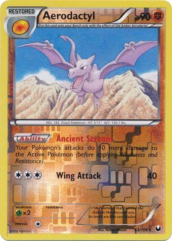 Aerodactyl — Dark Explorers #053 / 108