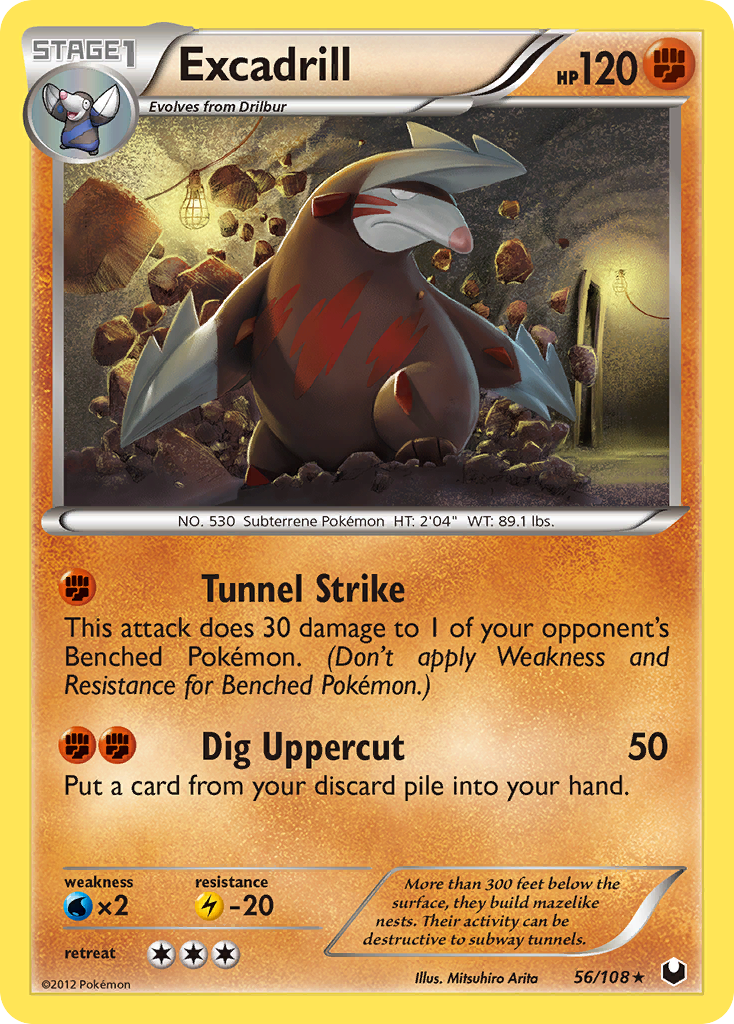 Excadrill — Dark Explorers #056 / 108