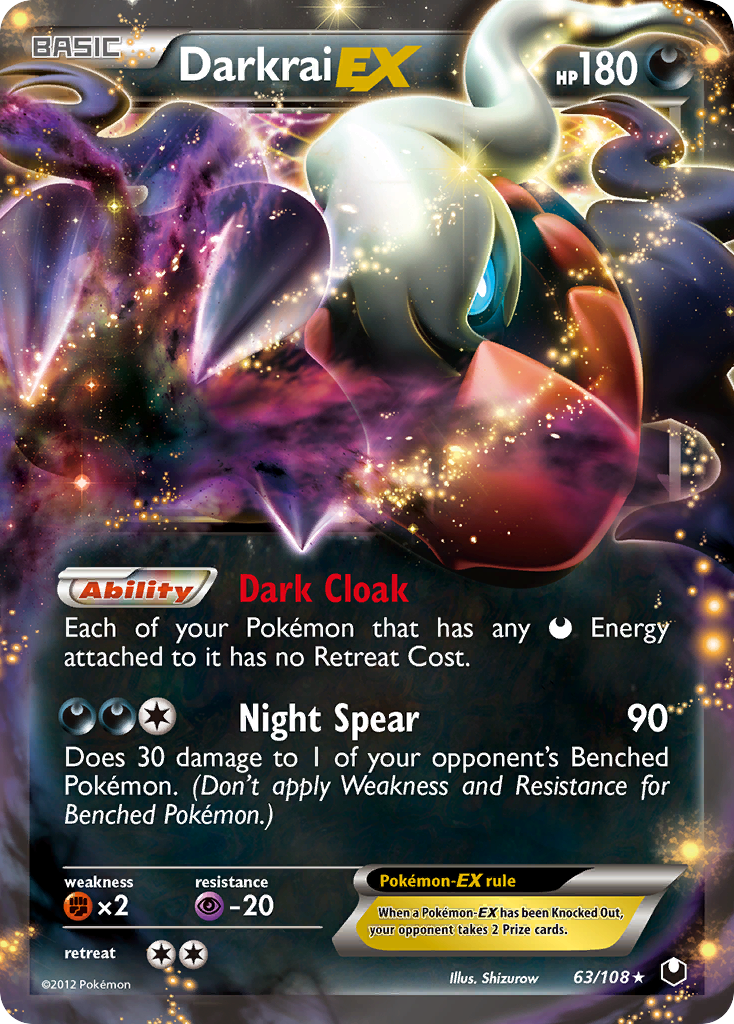 Darkrai-EX — Dark Explorers #063 / 108