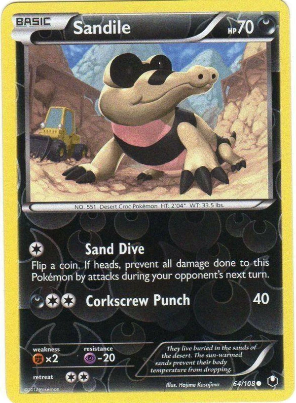 Sandile — Dark Explorers #064 / 108