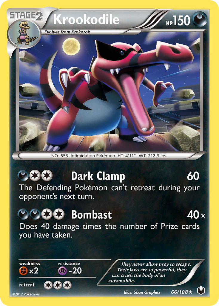 Krookodile — Dark Explorers #066 / 108