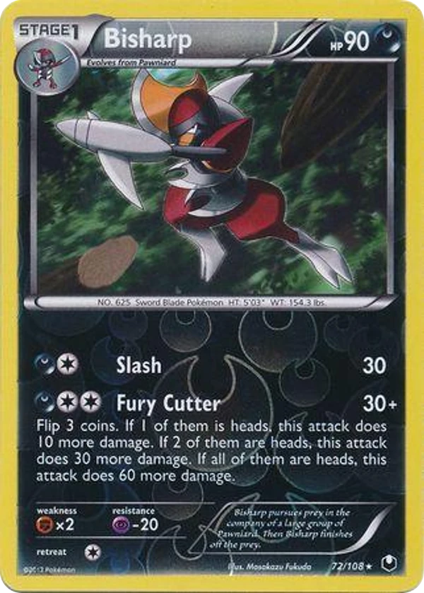 Bisharp — Dark Explorers #072 / 108