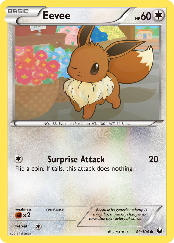 Eevee — Dark Explorers #083 / 108