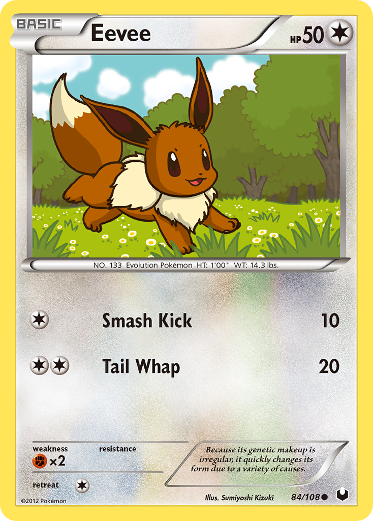 Eevee — Dark Explorers #084 / 108