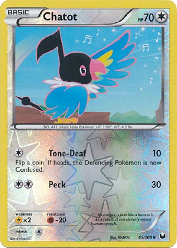 Chatot — Dark Explorers #085 / 108