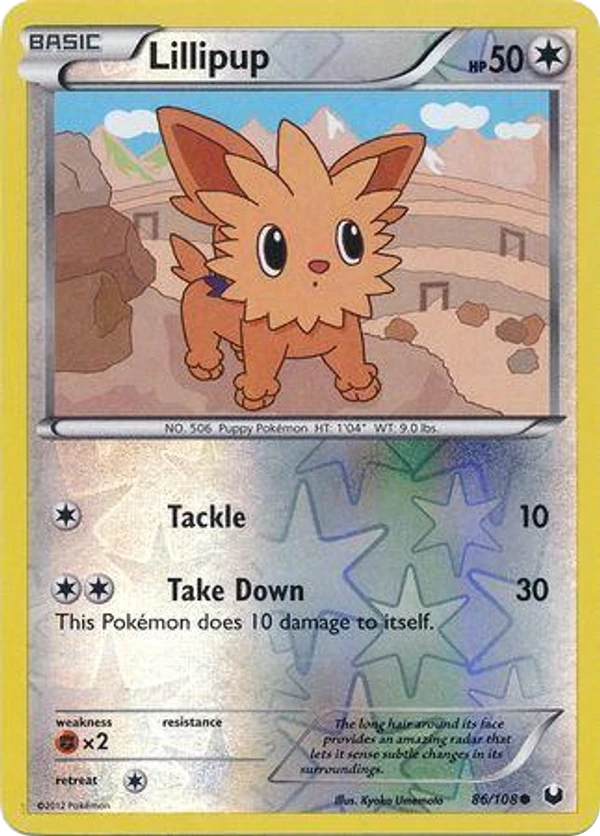 Lillipup — Dark Explorers #086 / 108