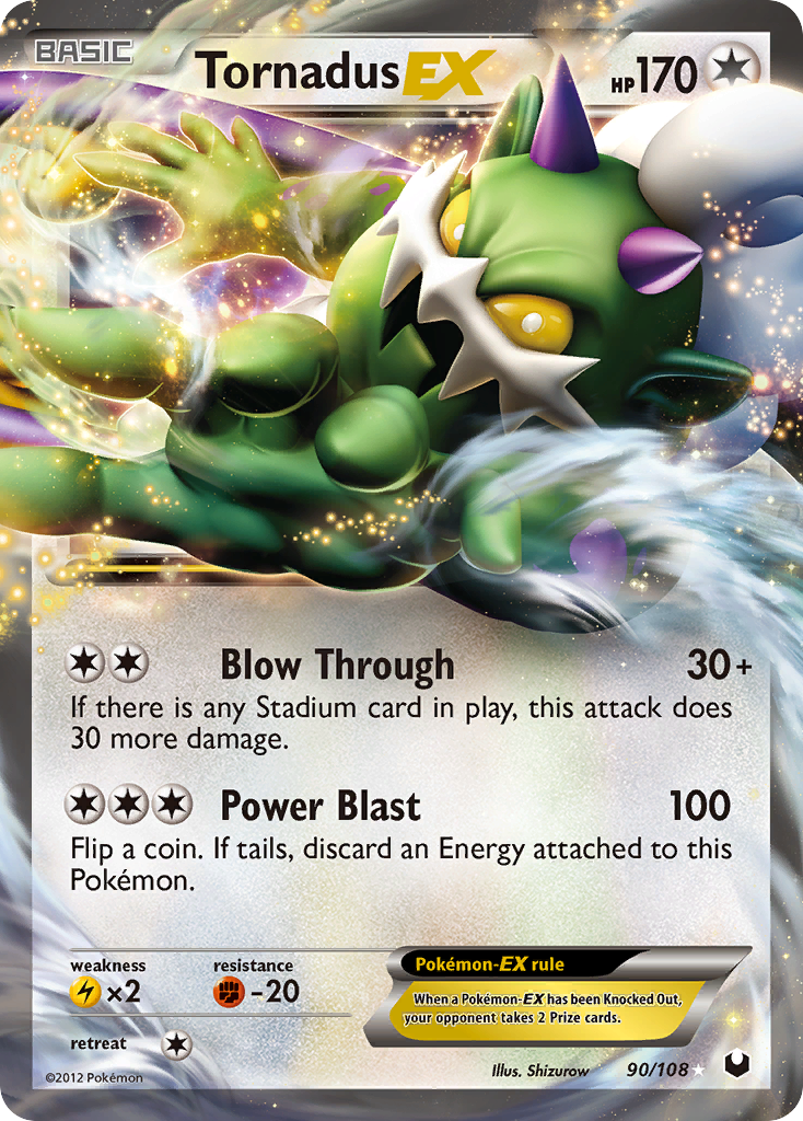 Tornadus-EX — Dark Explorers #090 / 108