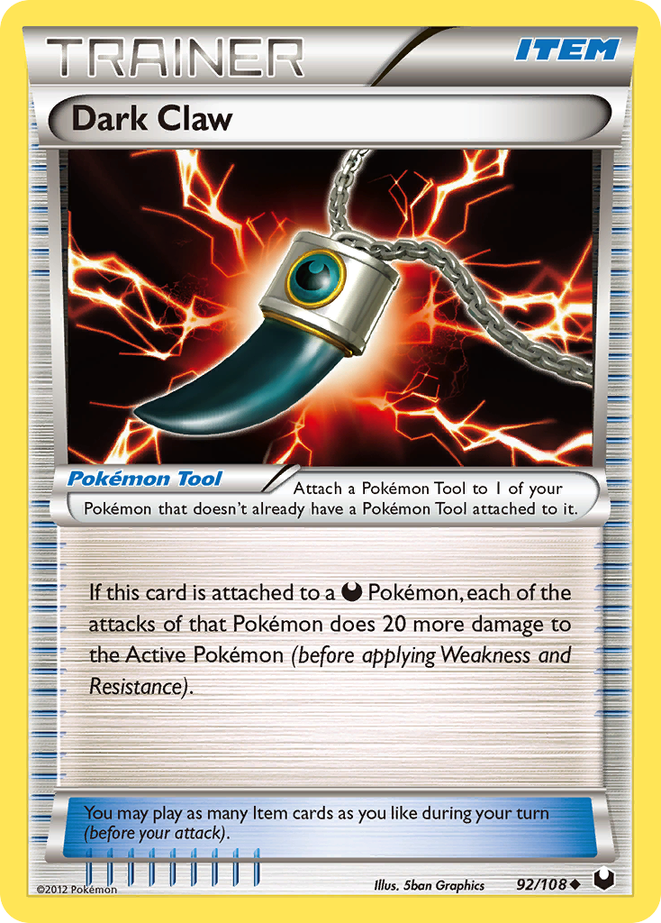 Dark Claw — Dark Explorers #092 / 108