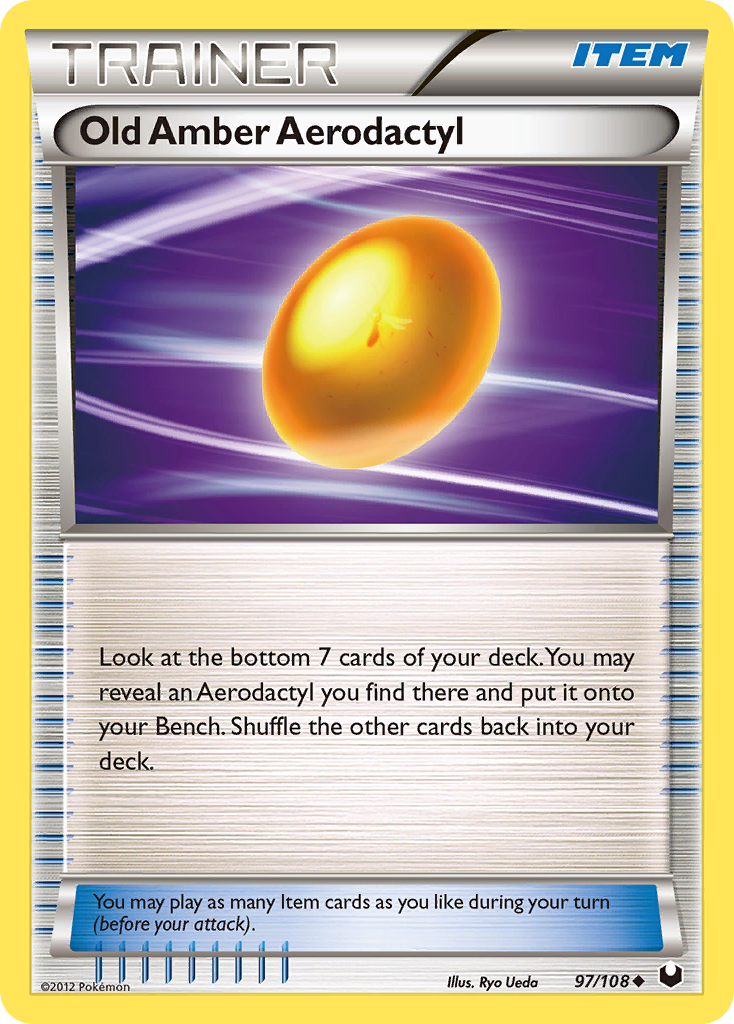Old Amber Aerodactyl — Dark Explorers #097 / 108