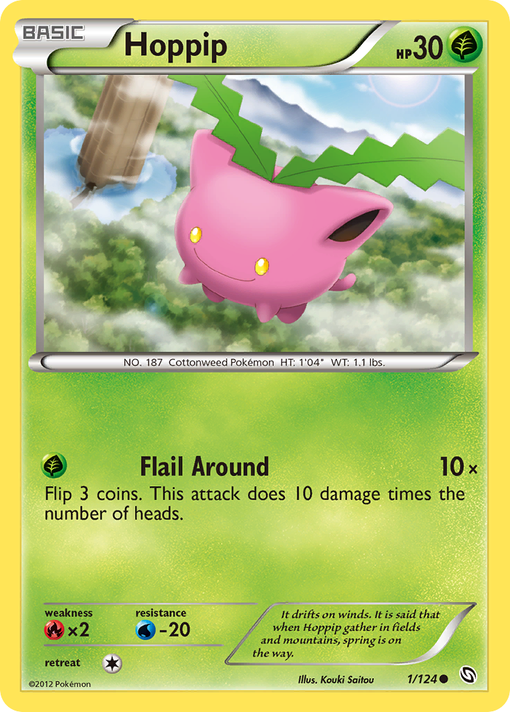 Hoppip — Dragons Exalted #001 / 124