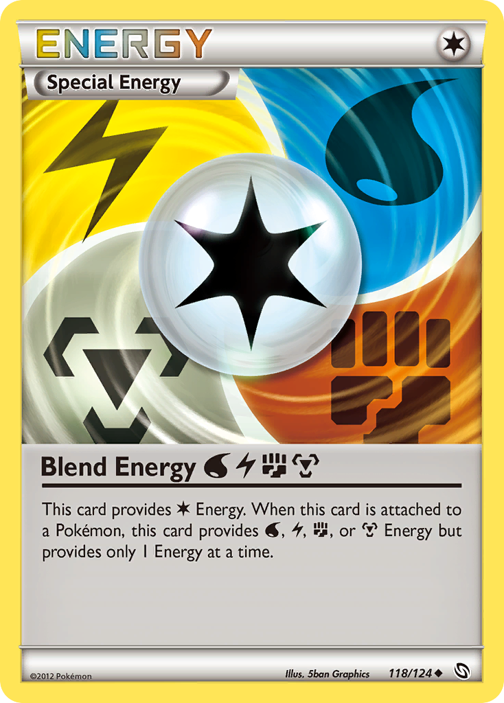 Blend Energy WaterLightningFightingMetal — Dragons Exalted #118 / 124