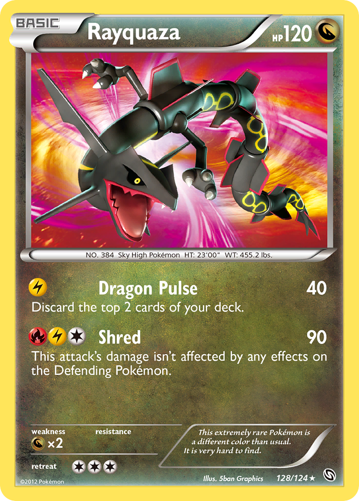 Rayquaza — Dragons Exalted #128 / 124