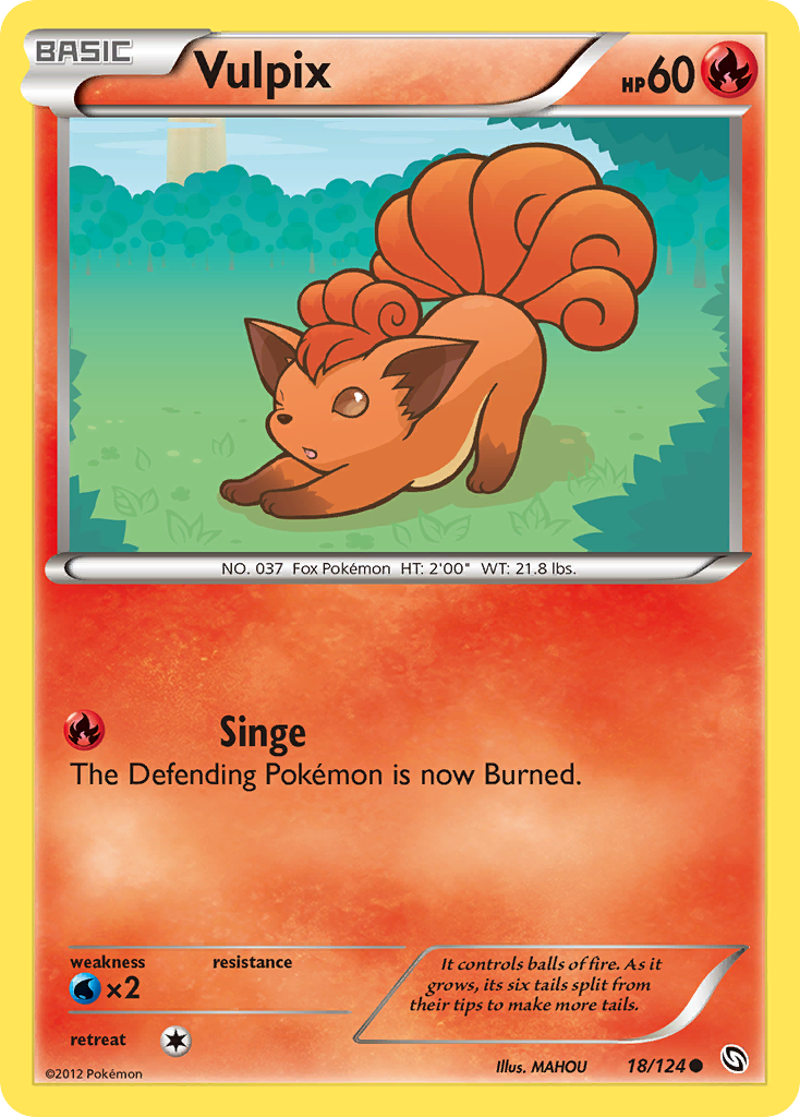 Vulpix — Dragons Exalted #018 / 124