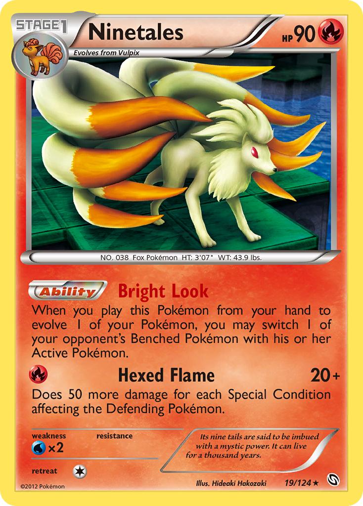 Ninetales — Dragons Exalted #019 / 124