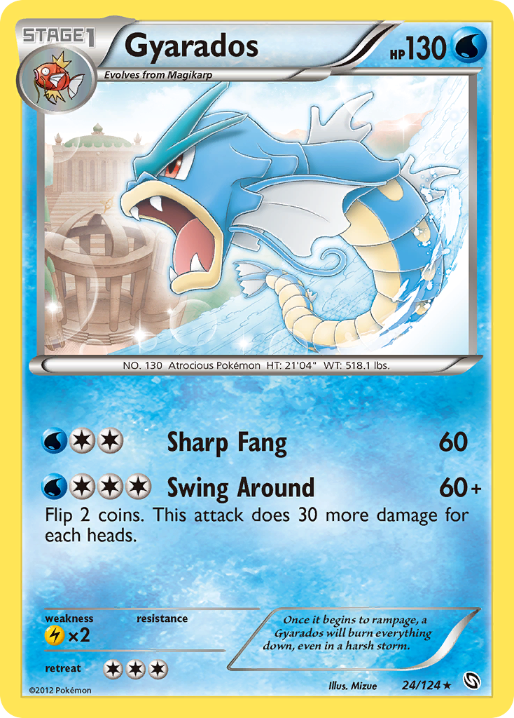 Gyarados — Dragons Exalted #024 / 124