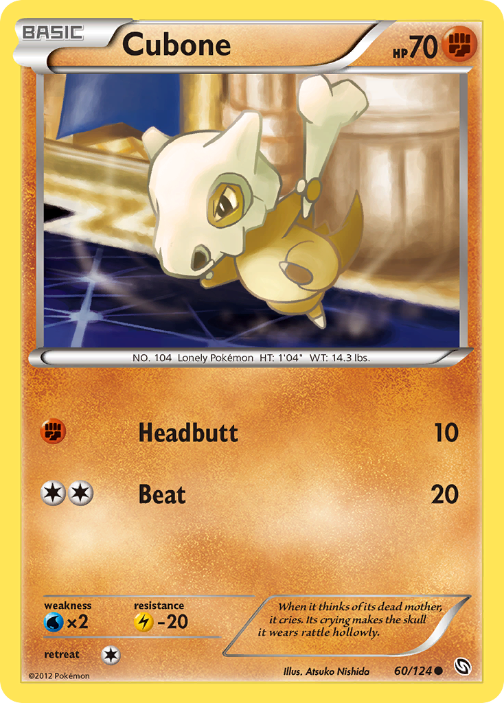 Cubone — Dragons Exalted #060 / 124