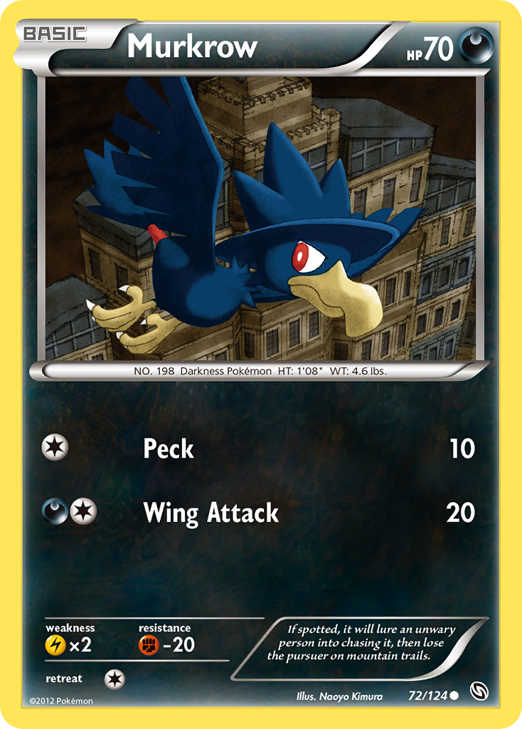 Murkrow — Dragons Exalted #072 / 124
