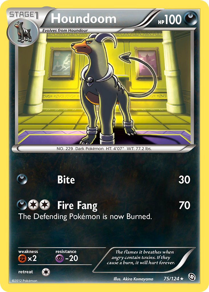 Houndoom — Dragons Exalted #075 / 124