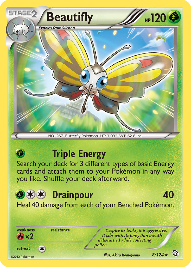 Beautifly — Dragons Exalted #008 / 124