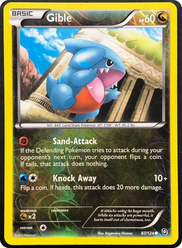 Gible — Dragons Exalted #087 / 124