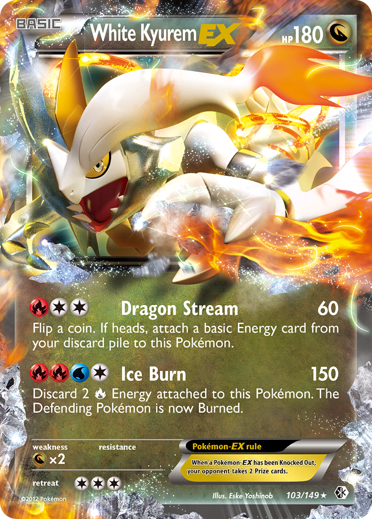 White Kyurem-EX — Boundaries Crossed #103 / 149