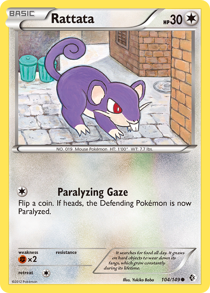 Rattata — Boundaries Crossed #104 / 149