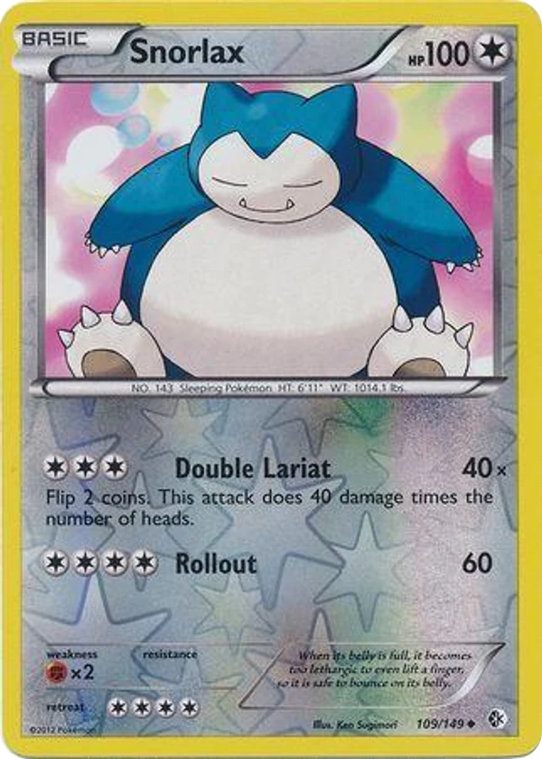 Snorlax — Boundaries Crossed #109 / 149