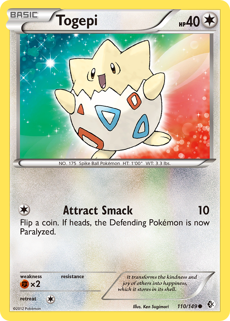 Togepi — Boundaries Crossed #110 / 149