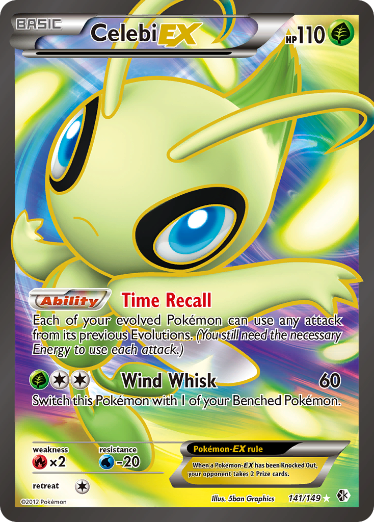 Celebi-EX — Boundaries Crossed #141 / 149