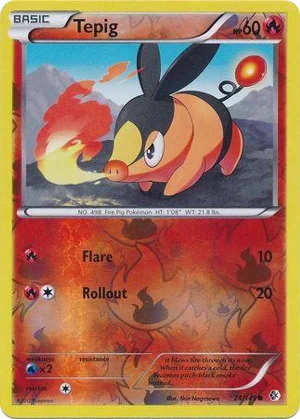 Tepig — Boundaries Crossed #024 / 149