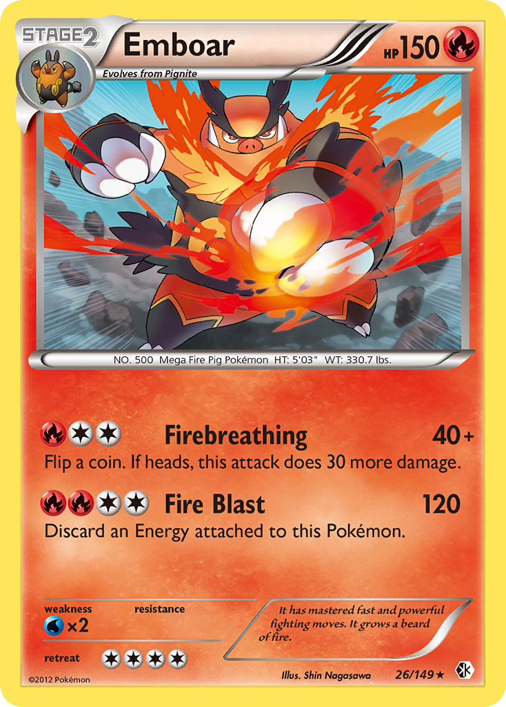 Emboar — Boundaries Crossed #026 / 149
