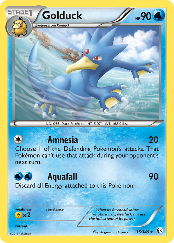 Golduck — Boundaries Crossed #035 / 149