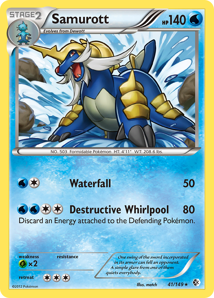 Samurott — Boundaries Crossed #041 / 149