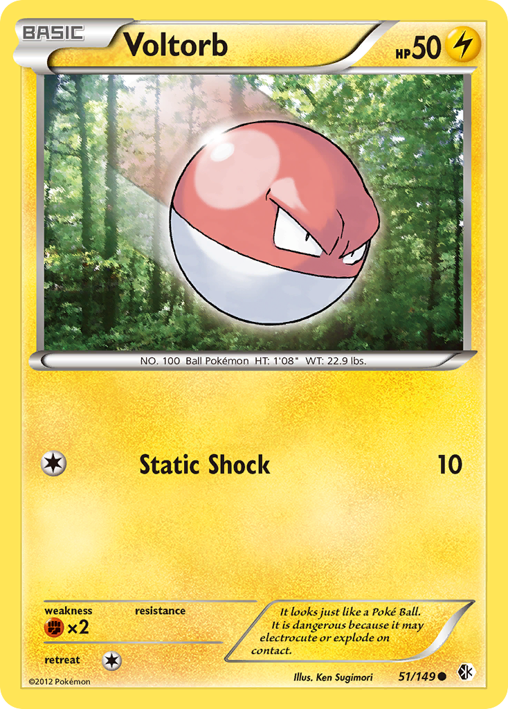 Voltorb — Boundaries Crossed #051 / 149