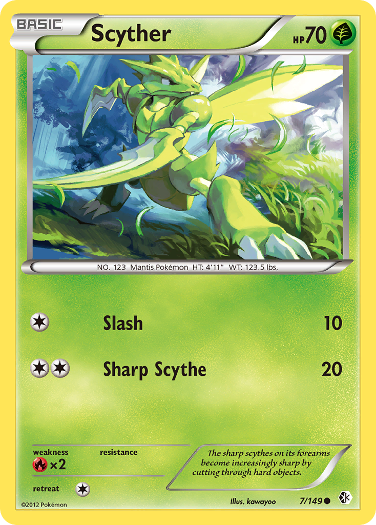 Scyther — Boundaries Crossed #007 / 149