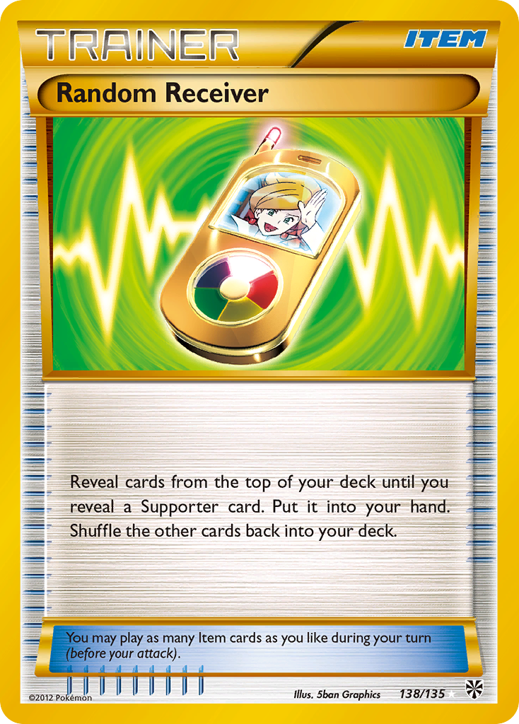 Random Receiver — Plasma Storm #138 / 135