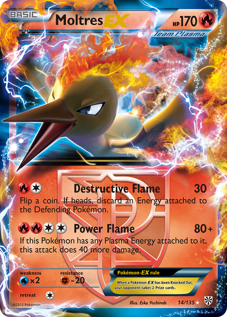Moltres-EX — Plasma Storm #014 / 135