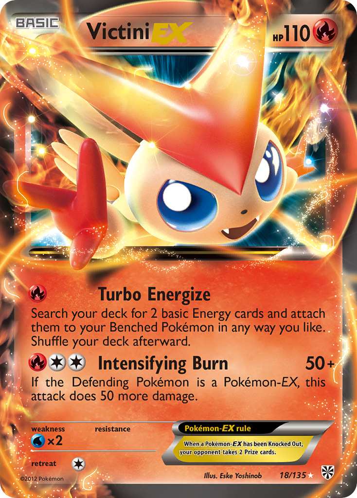 Victini-EX — Plasma Storm #018 / 135