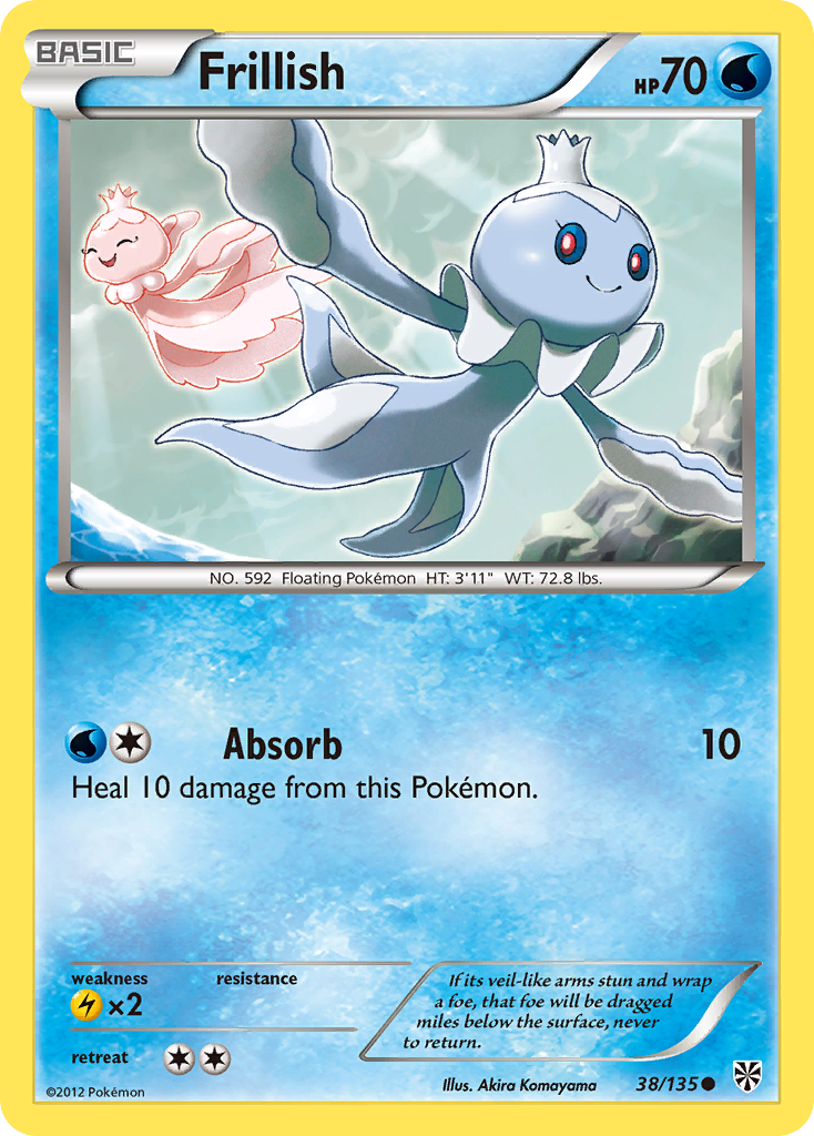 Frillish — Plasma Storm #038 / 135