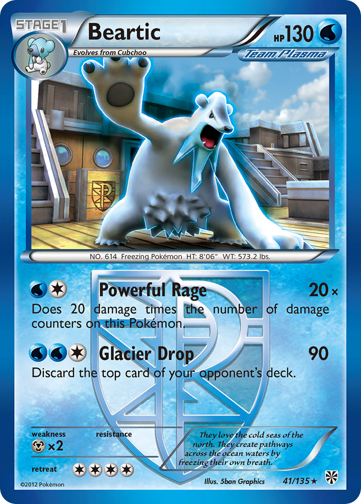 Beartic — Plasma Storm #041 / 135