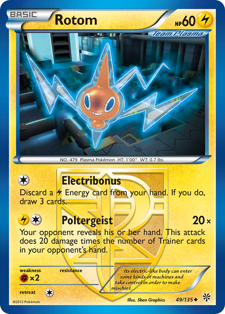 Rotom — Plasma Storm #049 / 135