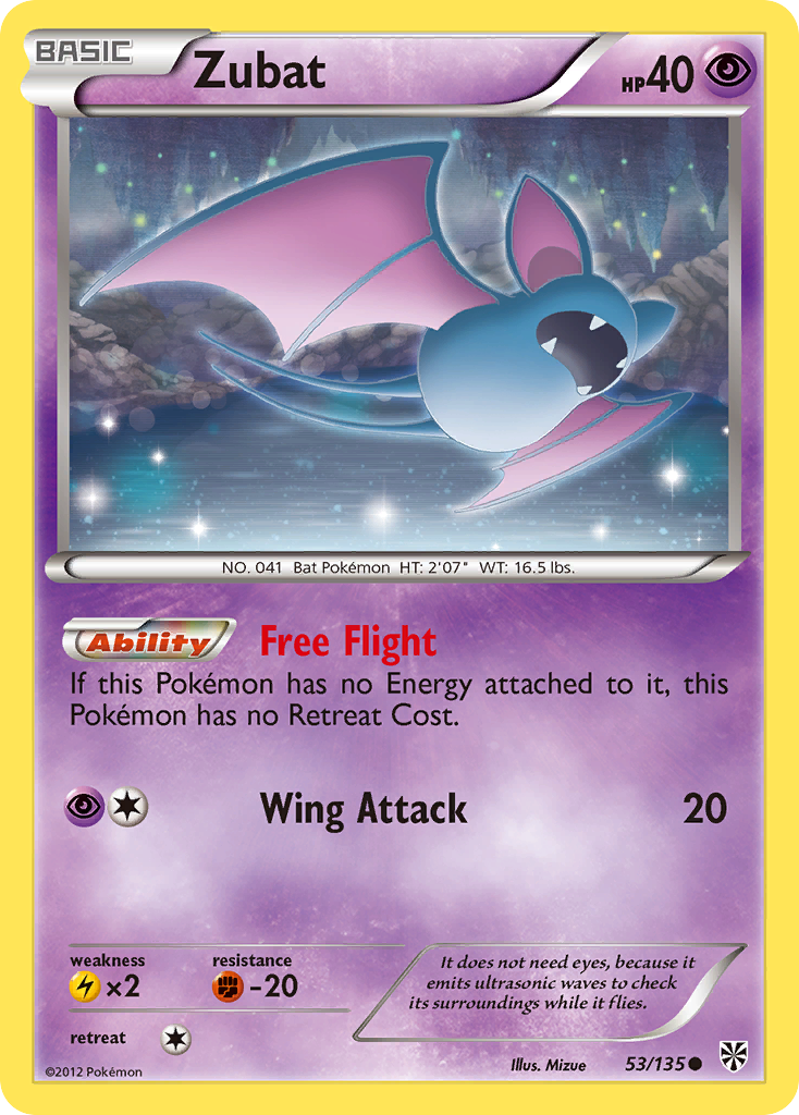 Zubat — Plasma Storm #053 / 135