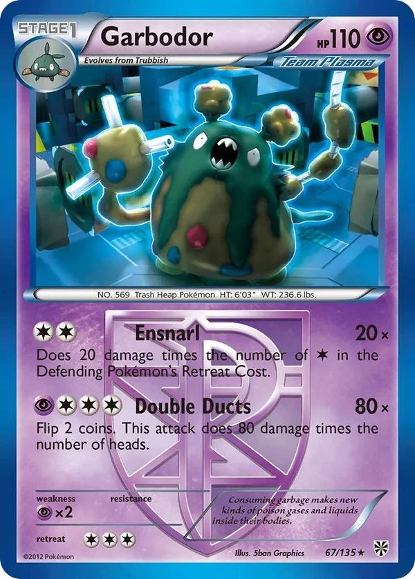 Garbodor — Plasma Storm #067 / 135