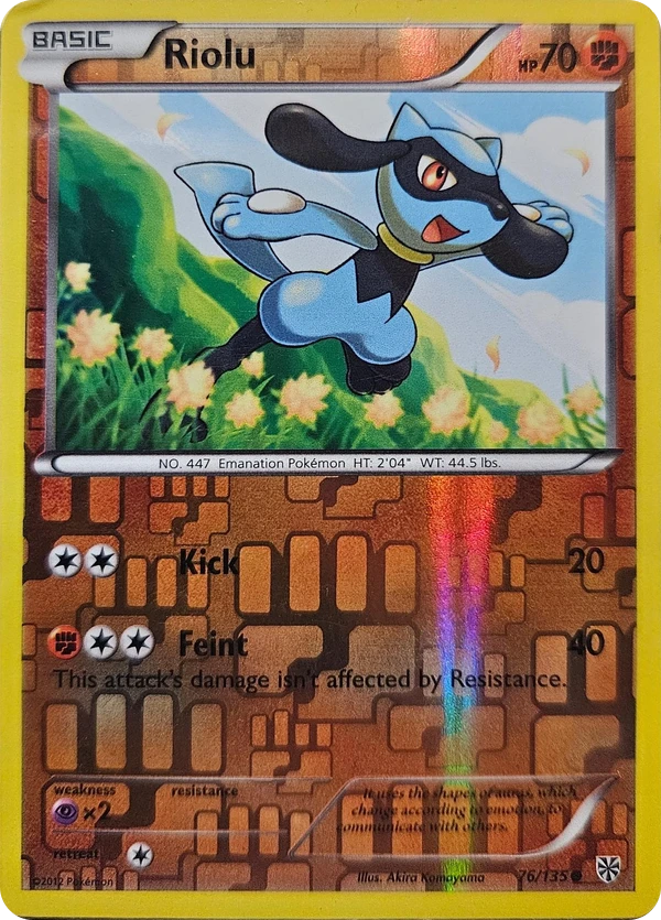 Riolu — Plasma Storm #076 / 135