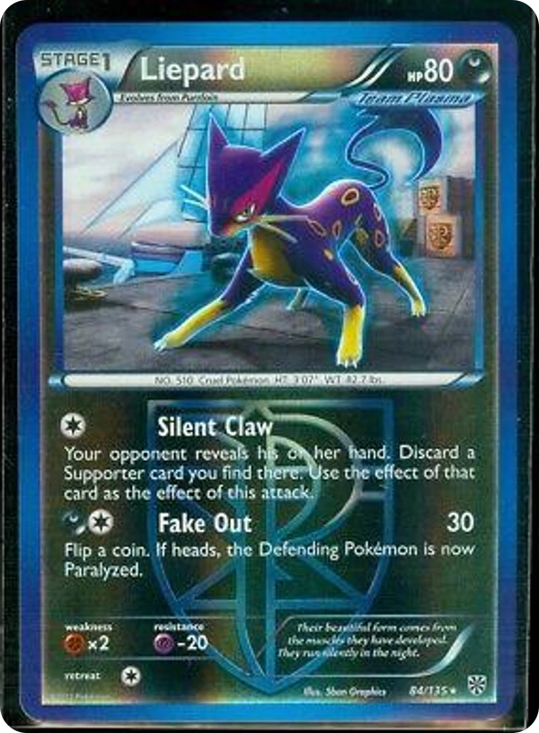 Liepard — Plasma Storm #084 / 135