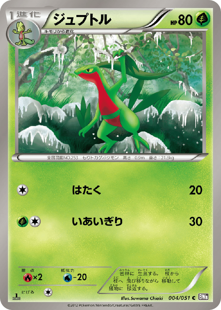 Grovyle — Spiral Force #004 / 51