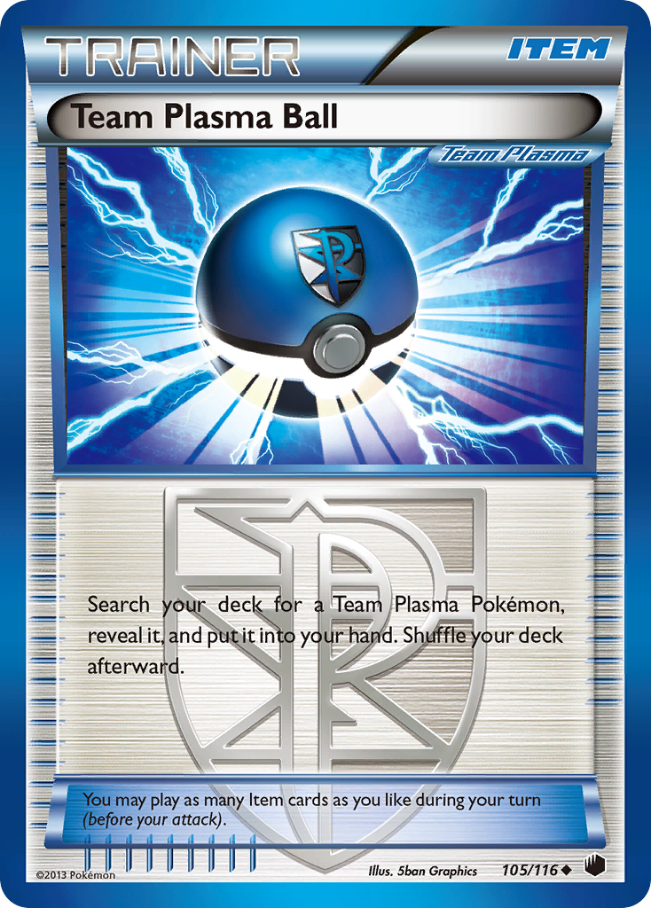 Team Plasma Ball — Plasma Freeze #105 / 116